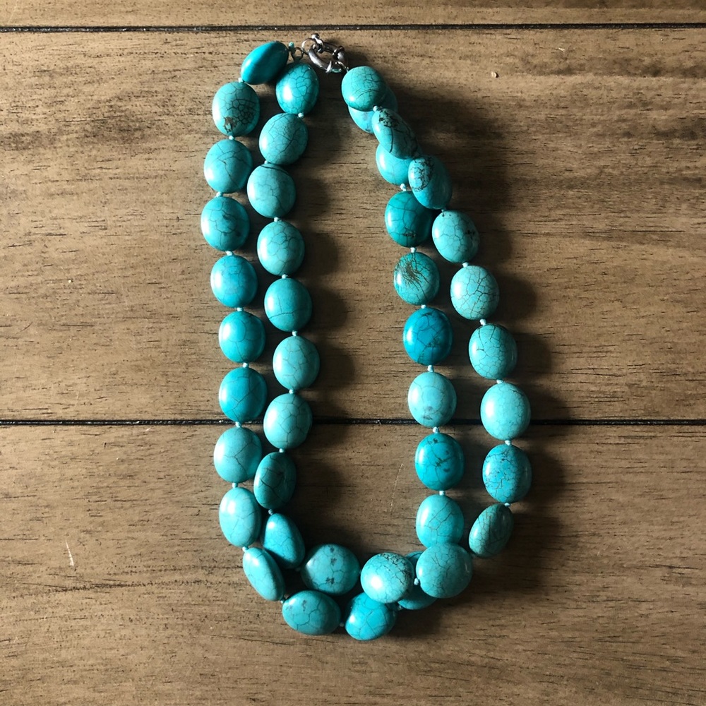 Chunky Turquoise necklace
